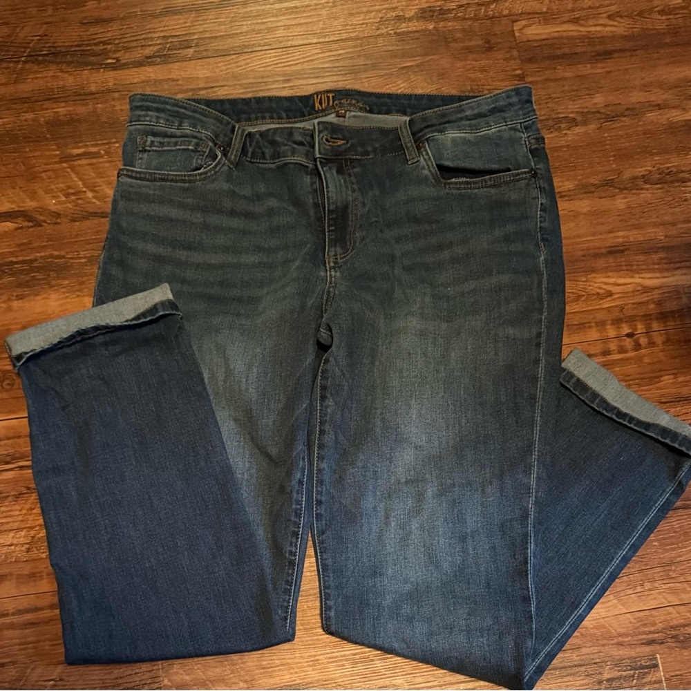 Kut from the Kloth Blue Straight Leg Jeans